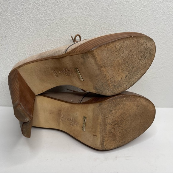 COLE HAAN Stephanie Chukka Suede Platform Oxford Heel Boot Nike Air Sz 6 - Picture 10 of 15